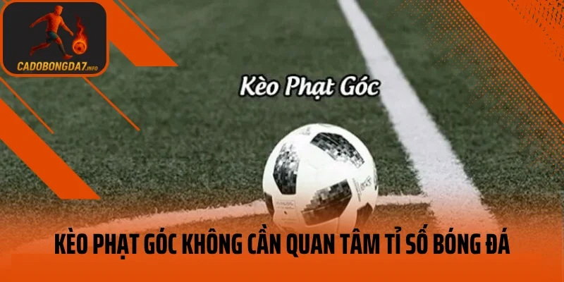Kèo phạt góc không cần quan tâm tỉ số bóng đá