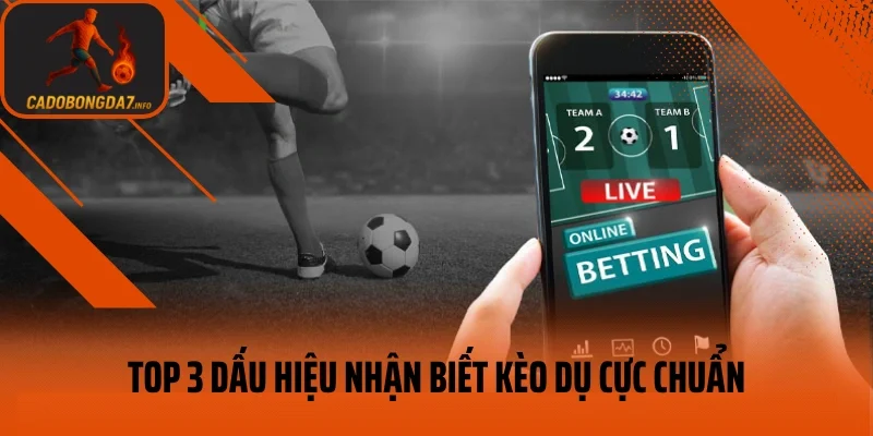 Top 3 dấu hiệu nhận biết kèo dụ cực chuẩn